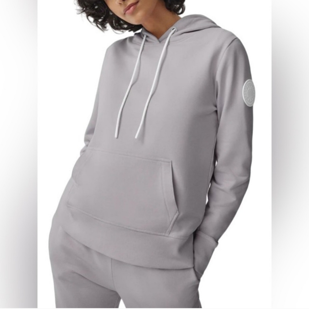 Canada goose muskoka womens hoodie S moonstone grey